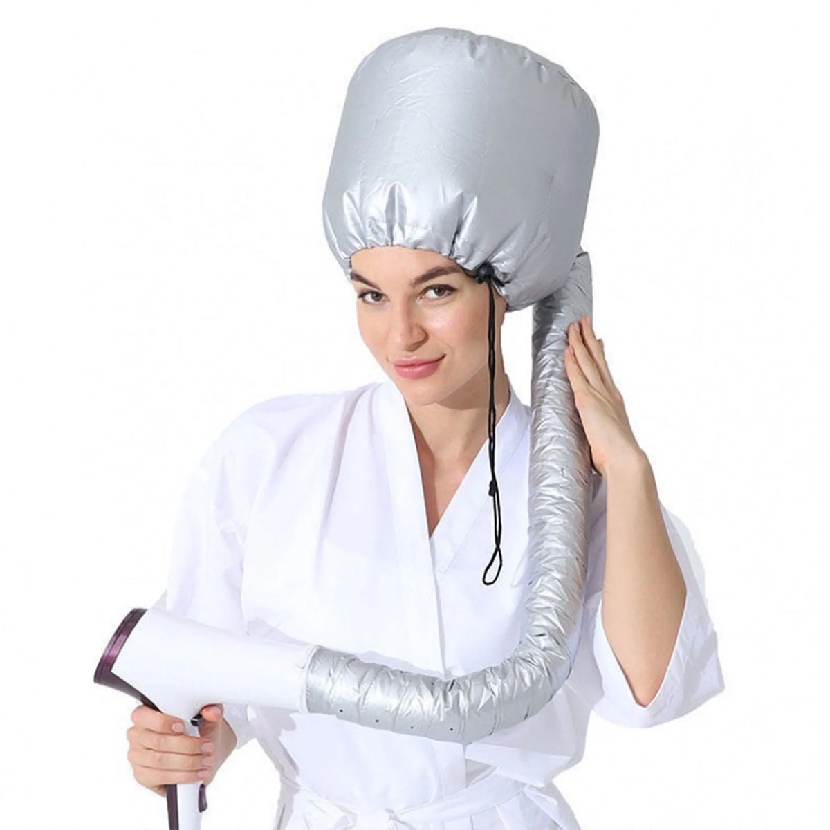 Hair Styling Dry Hair Cap Practical Adjustable SPA Heated Hood Cap Steamer for Hair Dryer Home Spa Salon Styling