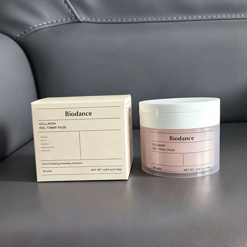 Biodance Gel Toner Pads Ampoule Serum Deeply Moisturize Improve Skin Hydration and Brightening for All Skin Typ Skin Care Suit