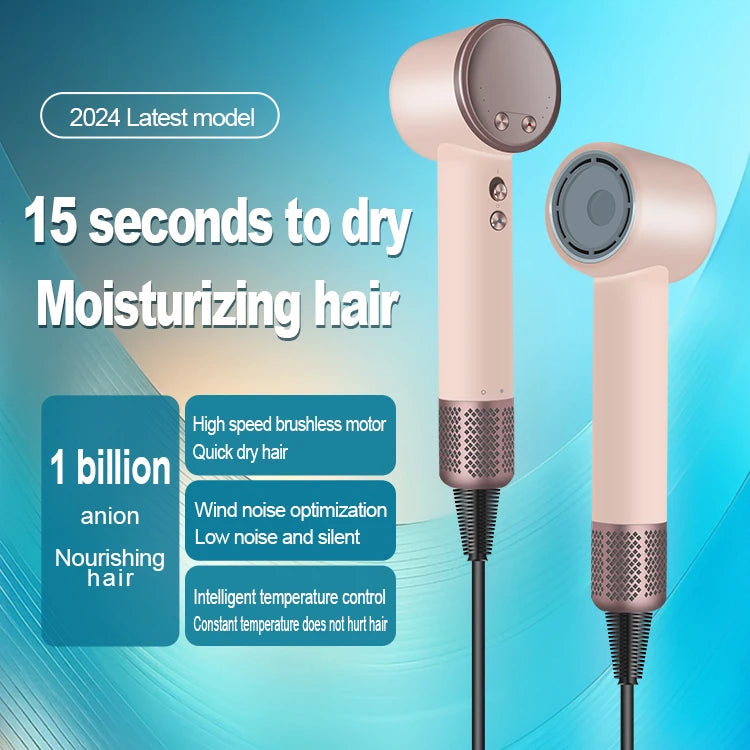 2086 AT-HD-157 1600W Cold Wind/60/80/100℃ Electric Hair Dryer