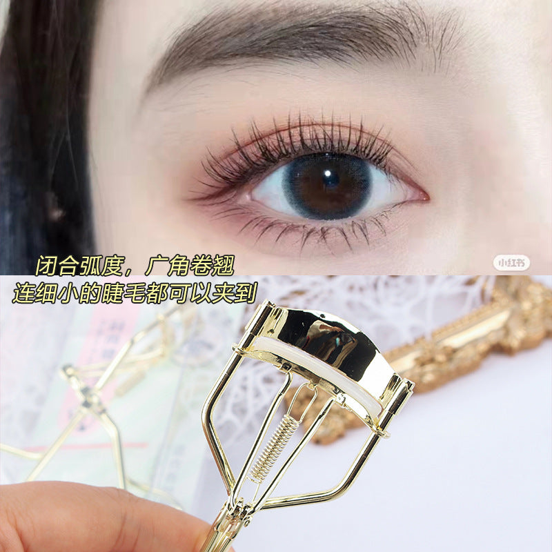 Marianne Stainless Steel Eyelash Curler for Female Beginners Long-Lasting Curling and Shaping Sunflower Metal Eyelash Curler