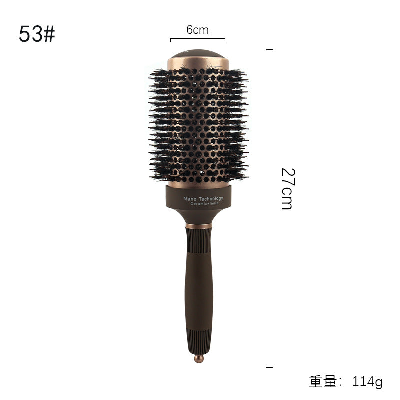 Pig Mane Hot Selling Roll Comb Round Comb Ceramic Roll Comb Four Series Roll Comb Large Pack Aluminum Tube Roll Comb Air Comb