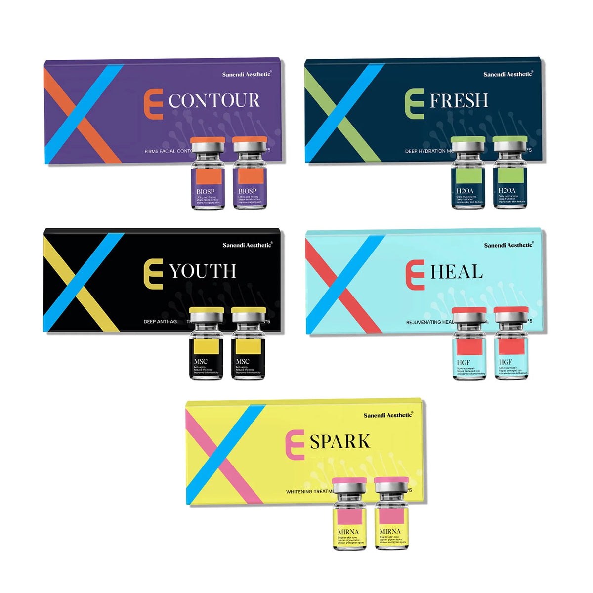 SANENDI exoskin booster Moisturezing Hydration Serum South Korean Skin Care For Facial Smoothing Youth Home Care Der.pen Essence