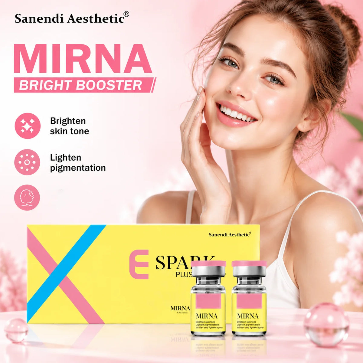 SANENDI exoskin booster Moisturezing Hydration Serum South Korean Skin Care For Facial Smoothing Youth Home Care Der.pen Essence