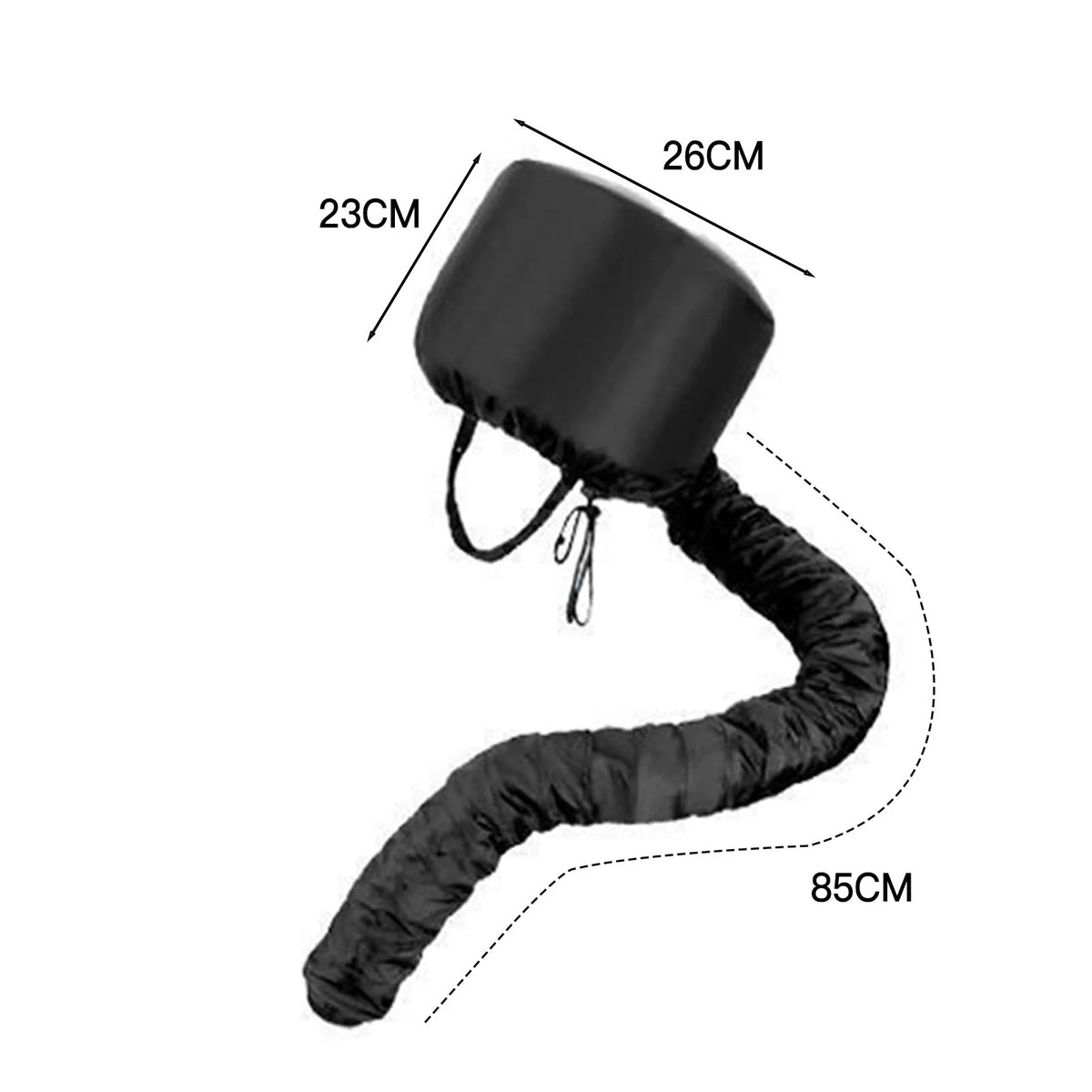 Hair Styling Dry Hair Cap Practical Adjustable SPA Heated Hood Cap Steamer for Hair Dryer Home Spa Salon Styling