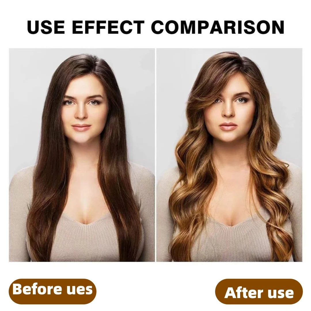 Heatless Hair Curling Rod Headband No Heat Soft Flexi Rollers Lazy Curls with Hook Sleeping Hair Styling Tool for Natural Look