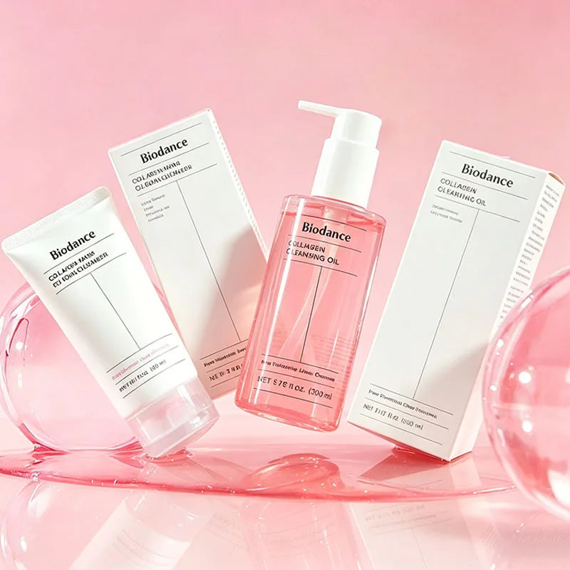 Biodance Gel Toner Pads Ampoule Serum Deeply Moisturize Improve Skin Hydration and Brightening for All Skin Typ Skin Care Suit